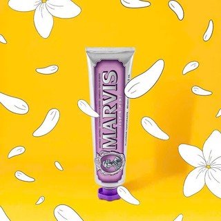 (Hỏa tốc) Kem Đánh Răng MARVIS JASMIN MINT 85ml (Hương hoa nhài) – Hơi thở thơm mát, trắng răng, sạch miệng