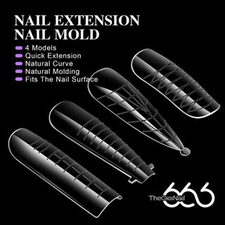 Form Úp Móng VICOVI Chính Hãng Nail Extension Mold 96pcs/Hộp – Form Đắp Gel Nhanh, Tạo Khuôn Móng THEGIOINAIL666