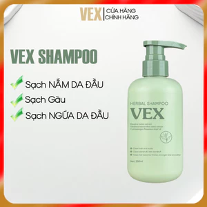 Dầu Gội Sạch Nấm Gàu Vex Shampoo l Dầu gội thảo dược l sạch nấm, gàu da đầu thoáng mát
