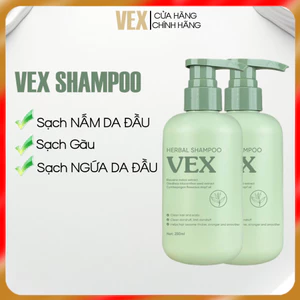 COMBO 2 Dầu Gội Sạch Nấm Gàu Vex Shampoo l Dầu gội thảo dược l sạch nấm, gàu da đầu thoáng mát