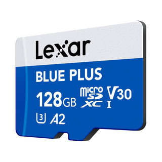 Thẻ nhớ MicroSDXC Lexar Blue Plus 128GB A2 V30 U3 4K 170MB/s with Adapter (Xanh) - Phụ Kiện Nhất Tín