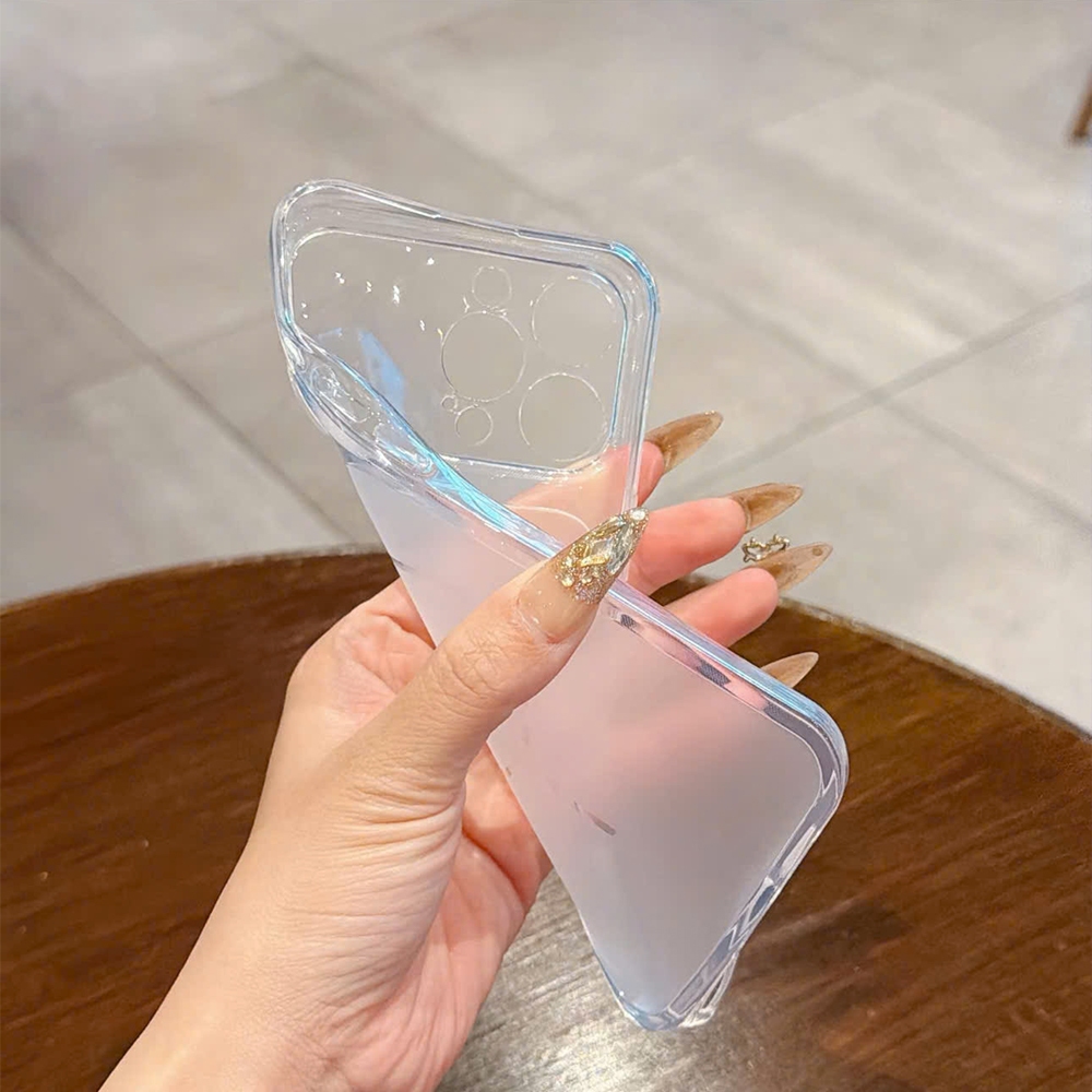 Case iPhone Silicon Mềm, Camera Nhám Chống Xước  Biến Thành Iphone 17– dành cho iP 11 Đến iP 17 Series