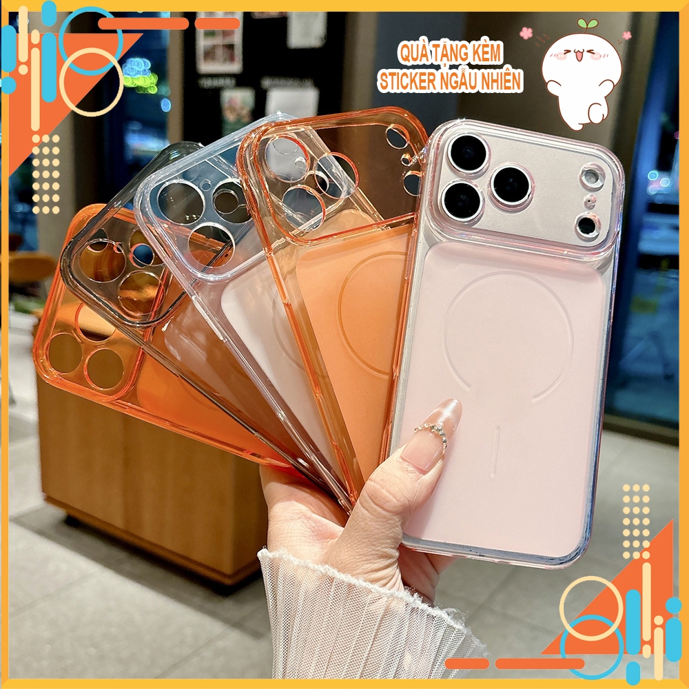 Case iPhone Silicon Mềm, Camera Nhám Chống Xước  Biến Thành Iphone 17– dành cho iP 11 Đến iP 17 Series