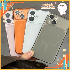 Ốp Lưng Silicon iPhone, Thiết Kế Camera Mờ Nâng Cấp Thành IP 17 – Dành Cho iP 11–17 Pro/Max/Plus