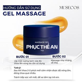 (Mua 1 tặng 1) Gel Massage Giảm Đau 50gr | Dịu Nhẹ, An Toàn Cho Tê Bì Tay Chân & Nhức Mỏi Xương Khớp