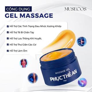 (Mua 1 tặng 1) Gel Massage Giảm Đau 50gr | Dịu Nhẹ, An Toàn Cho Tê Bì Tay Chân & Nhức Mỏi Xương Khớp