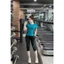 Bộ thể thao tập gym, yoga aerobic áo cộc tay quần lửng chất thun lạnh mẫu mới