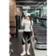 Bộ thể thao tập gym, yoga aerobic áo cộc tay quần lửng chất thun lạnh mẫu mới