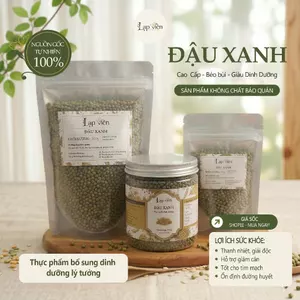 Đậu Xanh Hạt Nhỏ Lạp Viên - Giống Thuần Chủng (Hạt Tiêu 2.5-3mm) Nhập Khẩu Loại 1