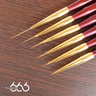 Cọ Tóc Vẽ Nét Nail Kolinsky ZXJ Japan Cao Cấp – Cọ Kẻ Line Siêu Mảnh, Siêu Mướt, Vẽ Cực Nét, Tạo Kiểu Lông Chồn Nail666