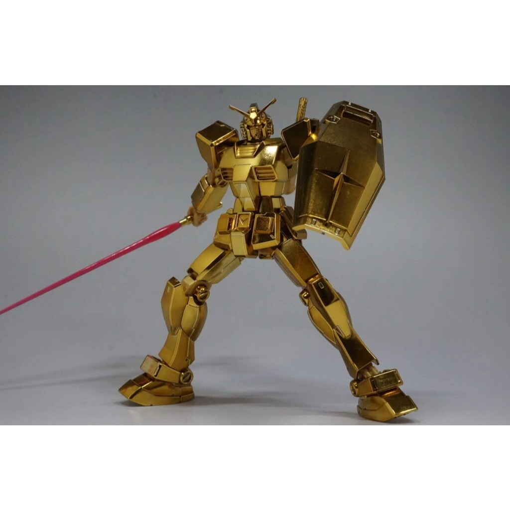 Mô hình lắp ráp HG 1/144 The Gundam Base Limited Prize RX-78-2 Gundam [Gold Coating] (New Seal)