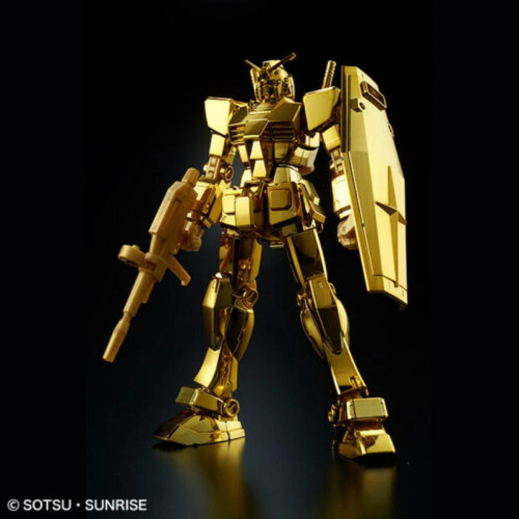 Mô hình lắp ráp HG 1/144 The Gundam Base Limited Prize RX-78-2 Gundam [Gold Coating] (New Seal)