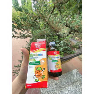 Siro vitamin Seven Seas Multi Vitamin Syrup 120ml (có dầu gan cá tuyết) cho bé – Nhập khẩu Thái Lan