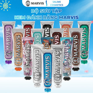 Kem Đánh Răng Marvis 25ML/75ML/85ML – Hơi thở thơm mát, hỗ trợ trắng răng, sạch miệng, ngừa mảng bám