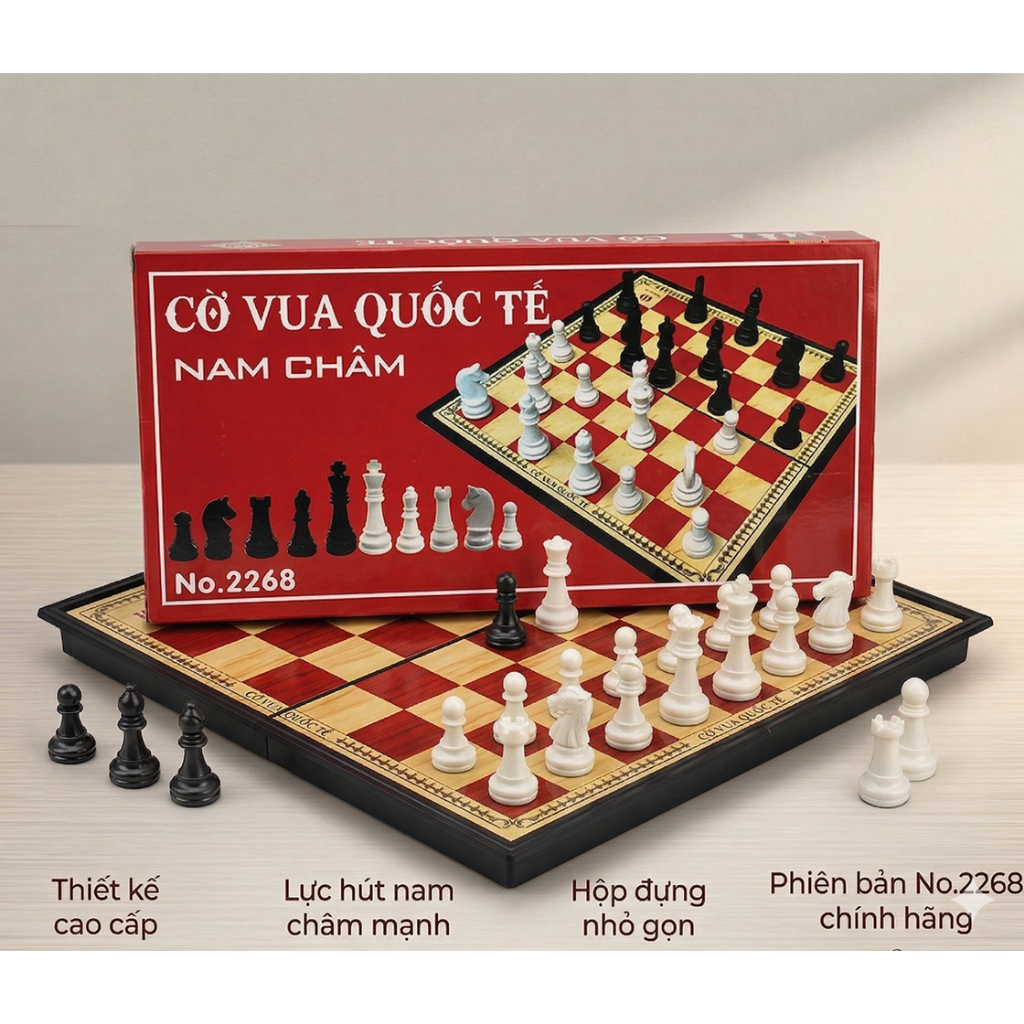 Bộ cờ vua nam châm học sinh