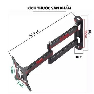 E03/E82/E83/E84 Ergotek Giá treo màn hình – Máy tính/Tivi-Xoay đa năng – Gắn tường [14 - 43 inch]