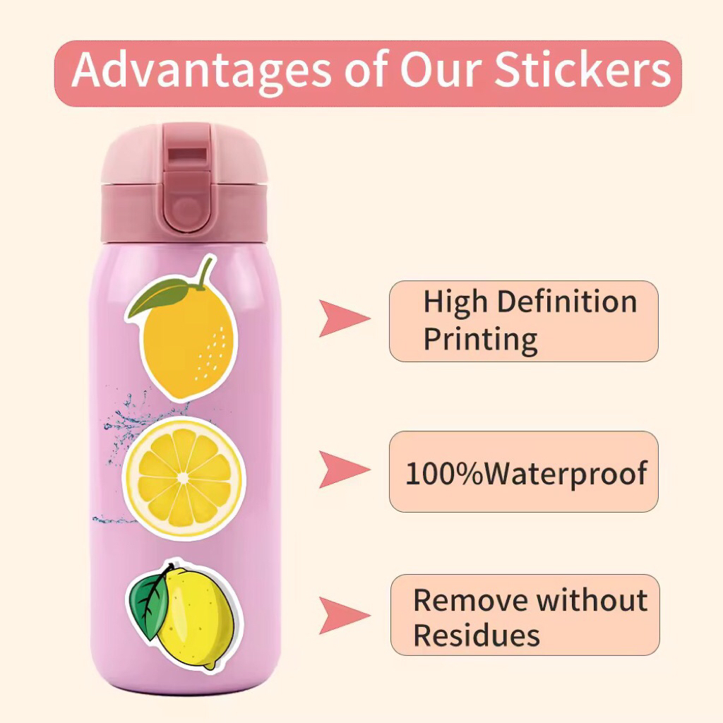 sticker trái chanh vàng