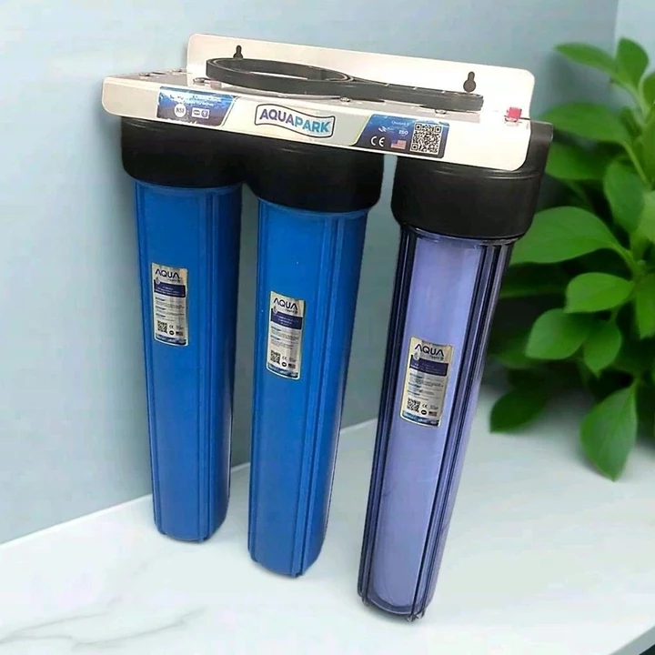 Bộ 3 Cốc Lọc Nước Đầu Nguồn 20 inch - Lọc tổng sinh hoạt lọc chặn cặn bùn đất