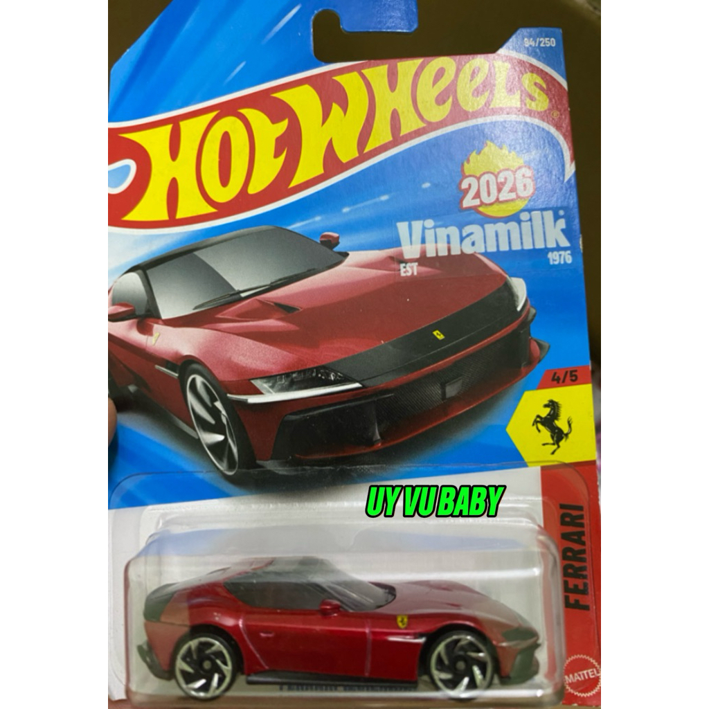 hot wheels Xe ôtô kim loại mô hình đồ chơi - Vào Xem shop để sưu tầm nhé" ( Quà tặng của Vinamilk )