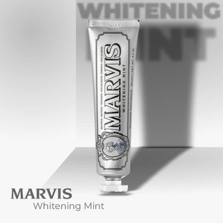 (Hỏa tốc) Bộ Sưu Tập Kem Đánh Răng Marvis Whitening Collection 85ml (Whitening Mint & Smokers Mint)