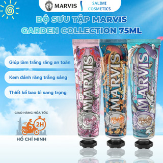 Bộ Sưu Tập Kem Đánh Răng Marvis Garden Collection 75ml (Dreamy Osmanthus, Sinuos Lily, Kissing Rose)