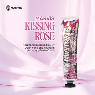 Bộ Sưu Tập Kem Đánh Răng Marvis Garden Collection 75ml (Dreamy Osmanthus, Sinuos Lily, Kissing Rose)