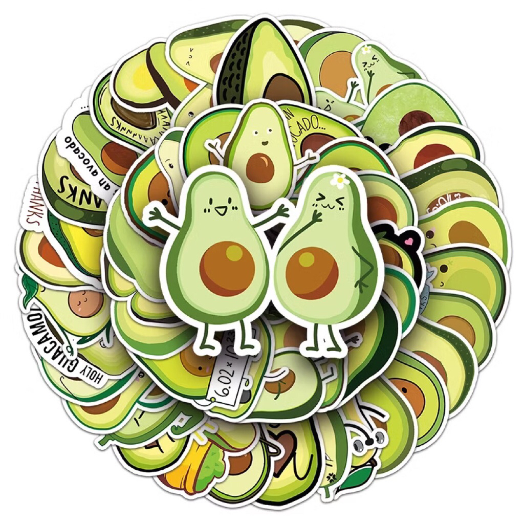 sticker bé bơ dễ thương