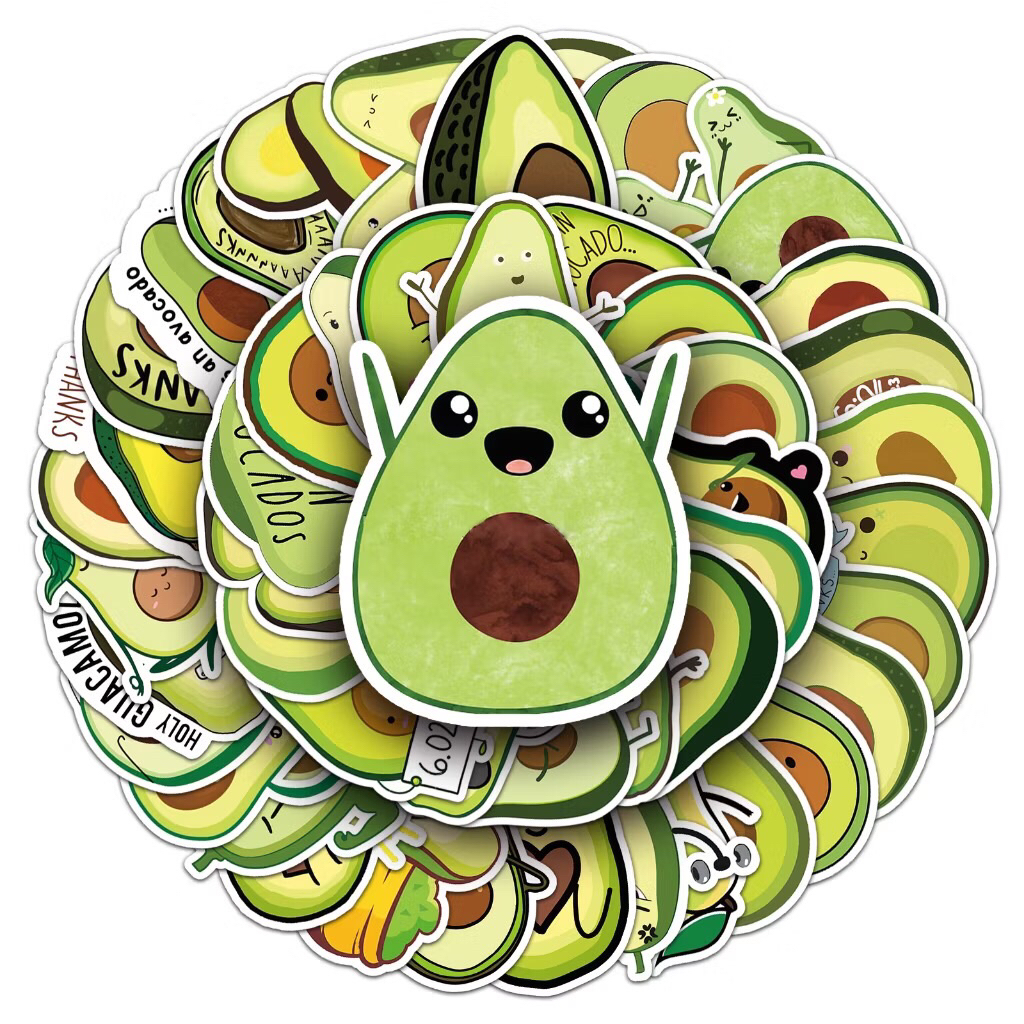sticker bé bơ dễ thương