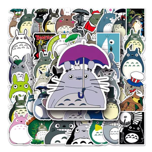 sticker bé gấu totoro ghibli