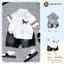 BỘ SƠ MI / LẺ ÁO SƠ MI NGẮN TAY CHÓ KẺ cho bé trai 9-26kg, chất liệu mềm mịn, co giãn, thấm hút mồ hôi, có thể giặt máy