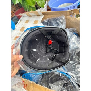 [Hỏa Tốc HCM] Nón Bảo Hiểm Karofi Xịn – Có Kính Che, Nhẹ, Đội Êm, Giá Tốt