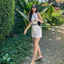 MIU.STUDIO • (Tặng kèm đai) Váy balỗ nữ dáng ngắn phong cách basic đơn giản -2 màu trẻ trung tôn dáng ,chất liệu thô mềm