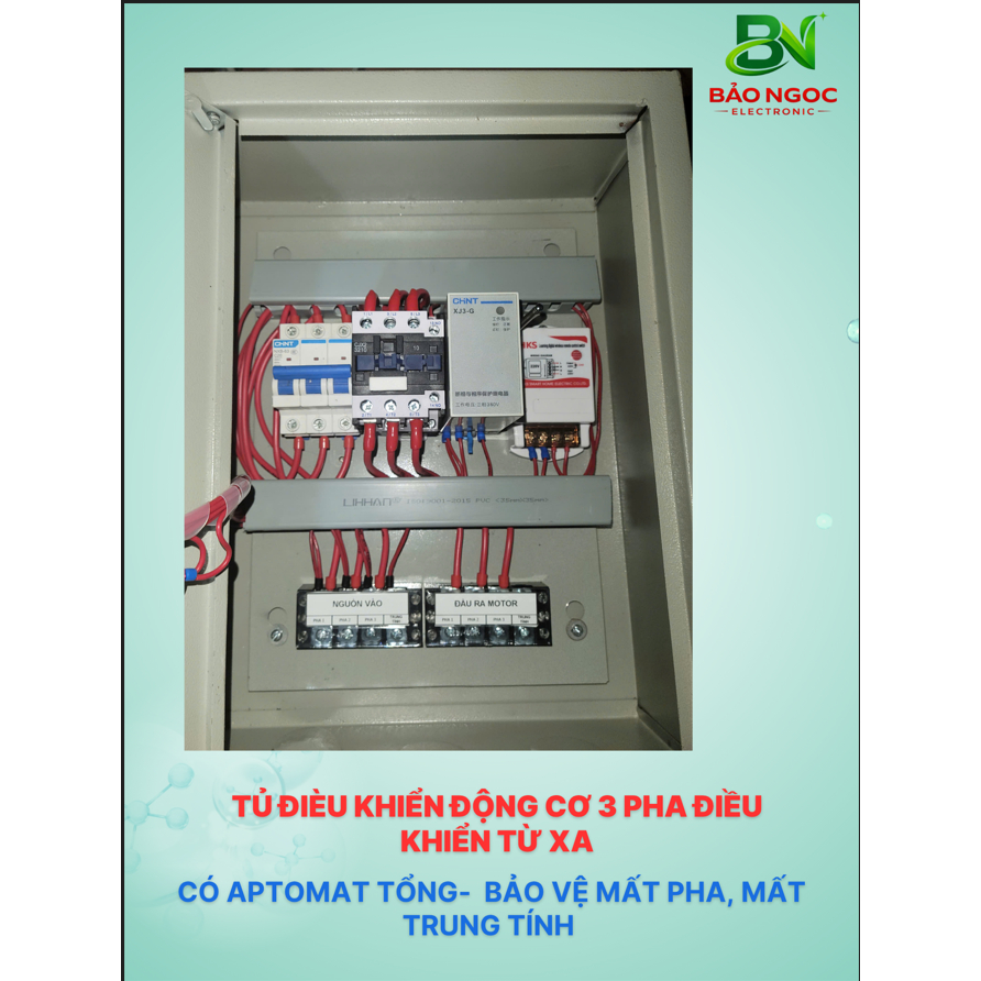 Bộ điều khiển Motor, tải 3pha từ xa 100 - 3000m dùng cho tải 3 pha công suất dưới 10kw(13HP)