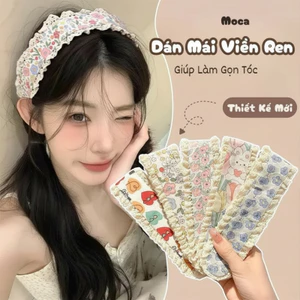 MOCA - Băng Đô Dán Mái Viền Ren Thiết Kế Mới. Phong Cách Hàn Quốc Nữ Tính, Xinh Xắn
