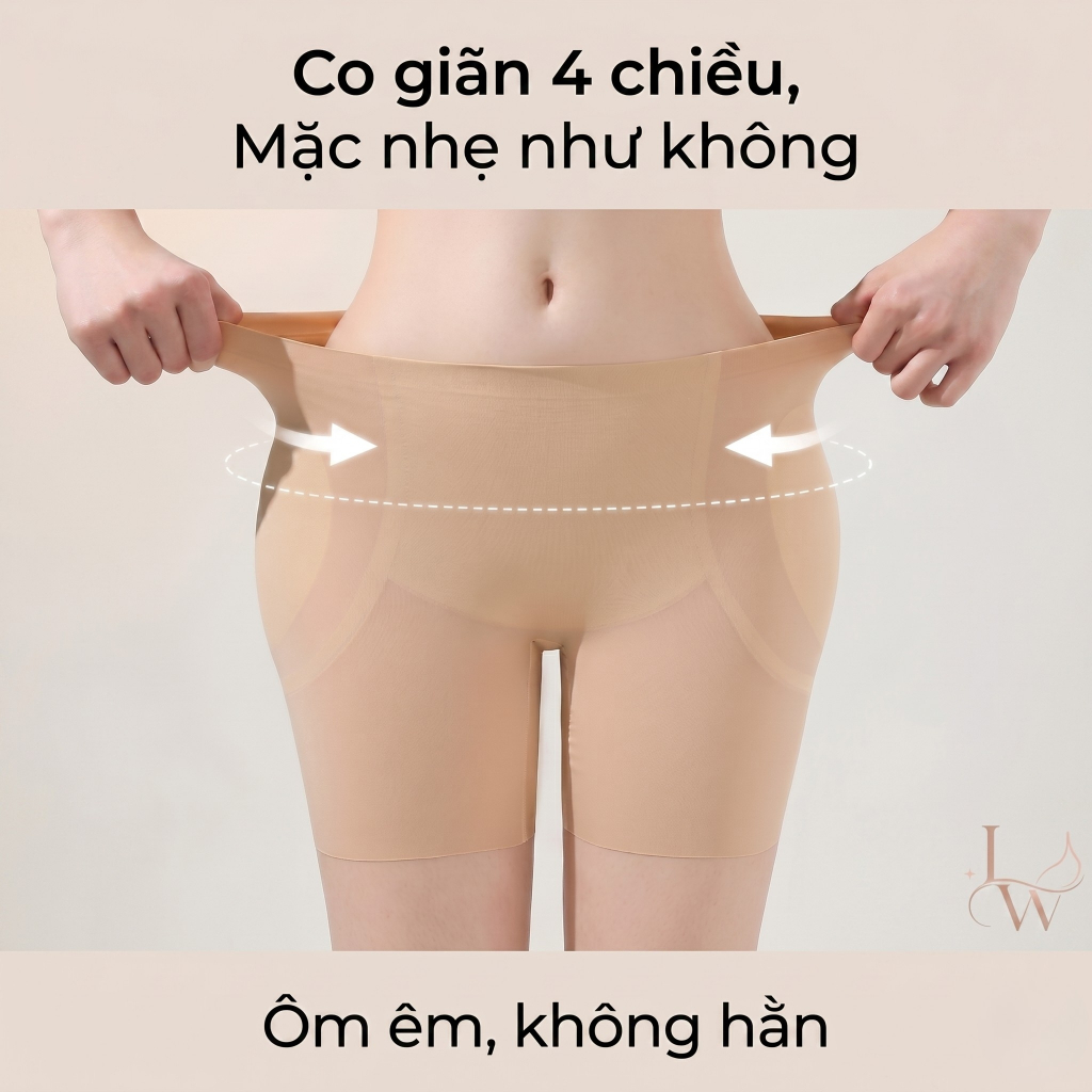 Quần Độn Mông Và Hông Q897 Nâng Mông Ôm Bụng Dưới Không Lộ Viền