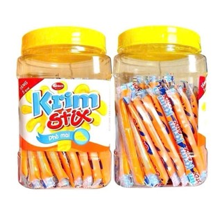 Combo 10que-Kẹo que  mềm Krim stix vị phô mai.Kẹo que phô mai tan chảy.