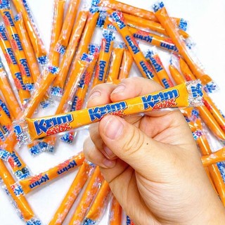 Combo 10que-Kẹo que  mềm Krim stix vị phô mai.Kẹo que phô mai tan chảy.
