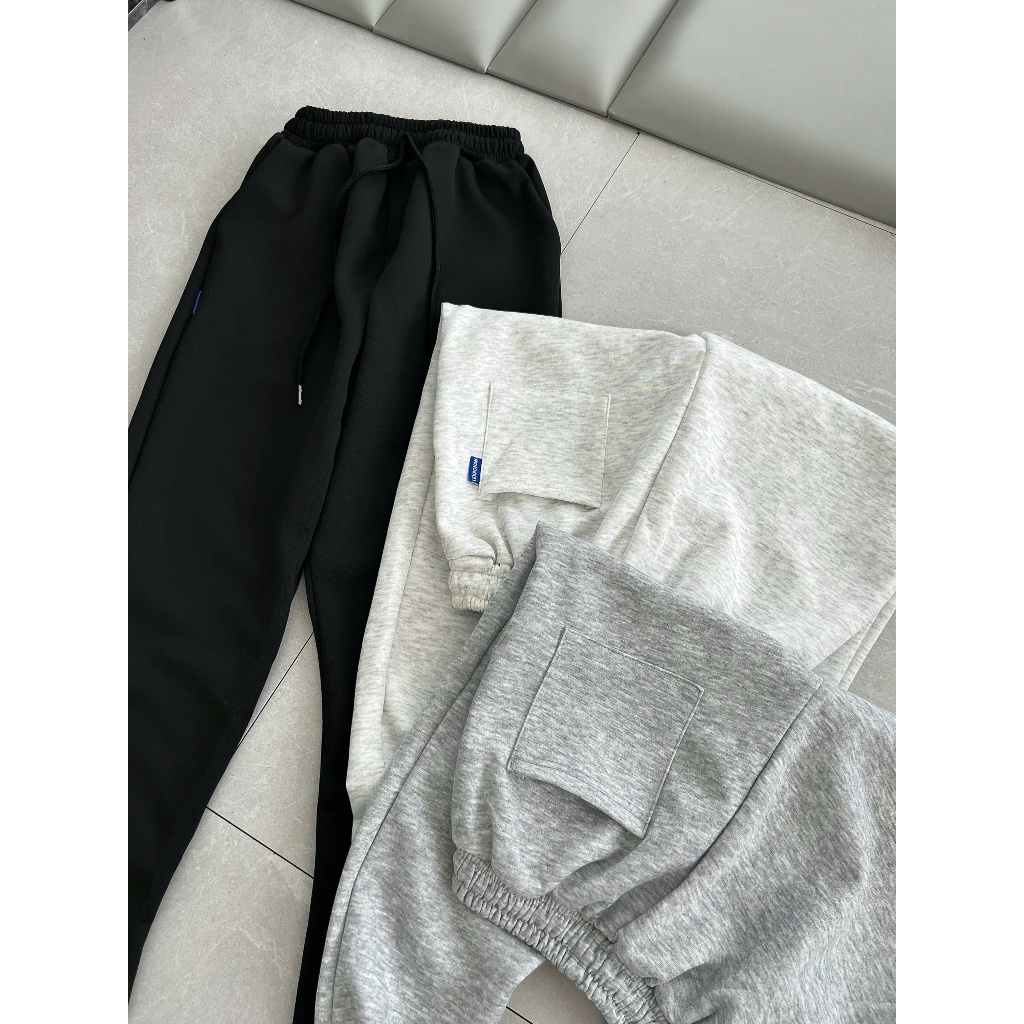 Quần Jogger Trơn Nam  LEXRONAN Khóa Zip  – Jogger Nỉ 2 Da Form Fit, Co Giãn, Mặc Mát, Dễ Phối Đồ #JGR01