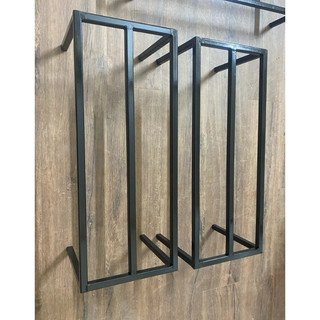 Kệ sắt kê chậu cây.Rộng 15-20cm. Dài 50cm. Cao 10-15-20cm.hộp thép 14*14mm