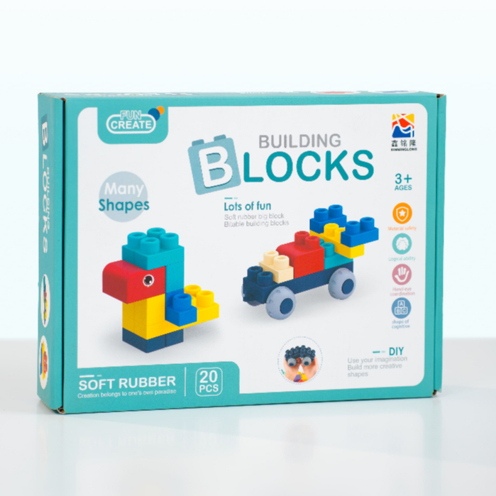 Bộ Lắp Ráp Lego Tư Duy Cho Bé, Đồ Chơi Giáo Dục Phát Triển Trí Não, Sáng Tạo