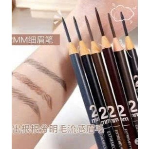 Chì xé kẻ mày Haozhuang cứng phẩy sợi sắc nét, chống nước không trôi