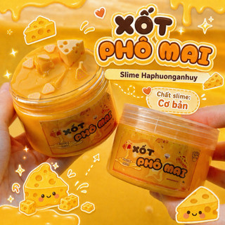 Slime “ Xốt Phô Mai “ - Basic Slime ( Slime Cơ Bản ), Slime Bóng,Dẻo tặng dung dịch làm đông / Slime Haphuonganhuy