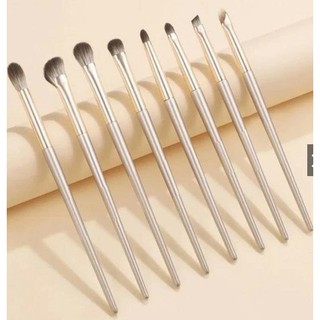 Bộ Cọ 8 cây Trang Điểm Mạ Vàng Phấn Mắt và tạo khối mũi siêu thích