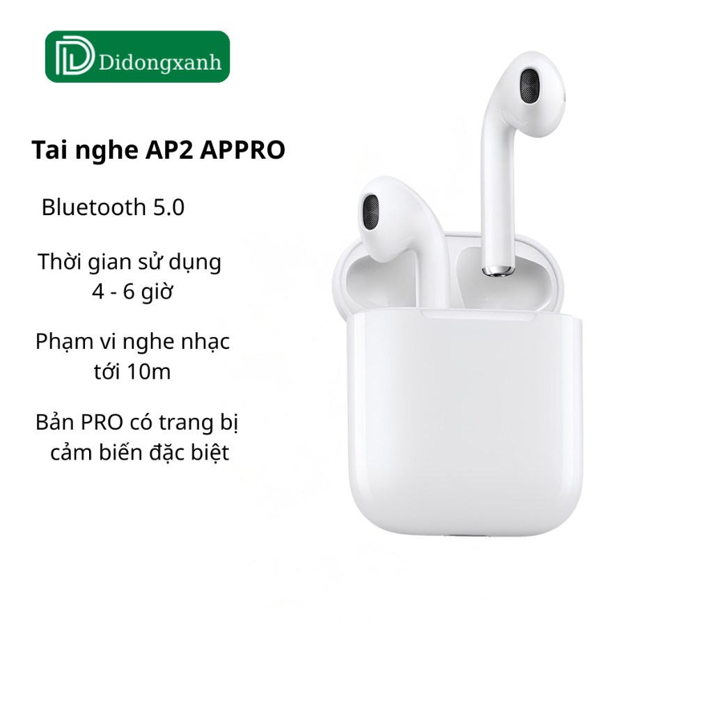 Tai Nghe Bluetooth Không Dây AP-234 Đầy Đủ Chức Năng Định Vị, Cảm Ứng, Chống Ồn