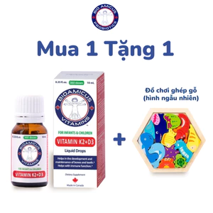 Vitamin BioAmicus D3 K2-MK7 - Hỗ trợ bé hấp thu canxi
