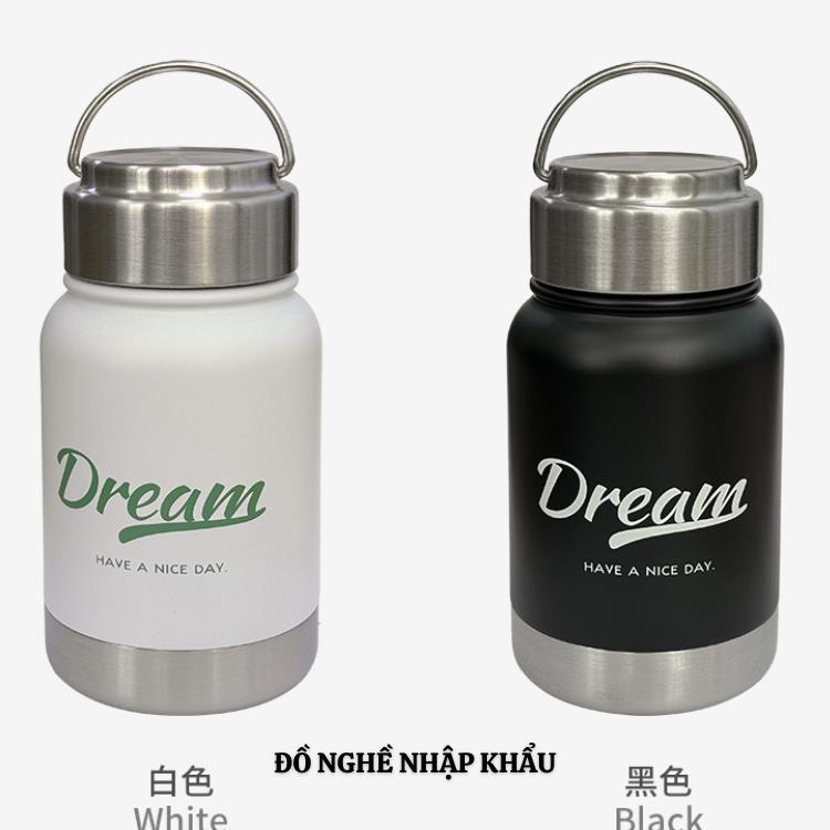 Bình cafe siêu giữ nhiệt Inox 2 lớp 304  dung tich  350ml giữ nhiệt đến 20h0-Mẫu mới nhất 2027