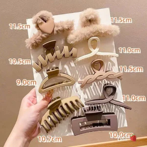 Set 9 kẹp càng cua màu basic