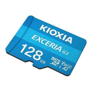 Thẻ nhớ microSDXC Kioxia Exceria G3 128GB A2 V30 U3 4K R160MB/s / W50MB/s (Xanh) - Phụ Kiện Nhất Tín