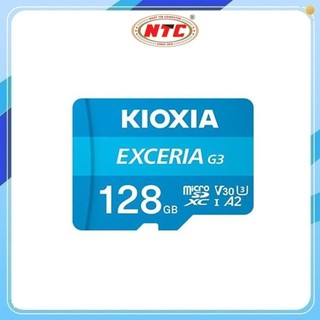 Thẻ nhớ microSDXC Kioxia Exceria G3 128GB A2 V30 U3 4K R160MB/s / W50MB/s (Xanh)