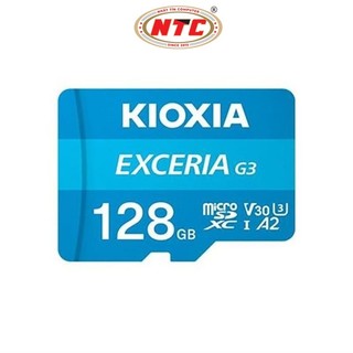 Thẻ nhớ microSDXC Kioxia Exceria G3 128GB A2 V30 U3 4K R160MB/s / W50MB/s (Xanh) - Phụ Kiện Nhất Tín
